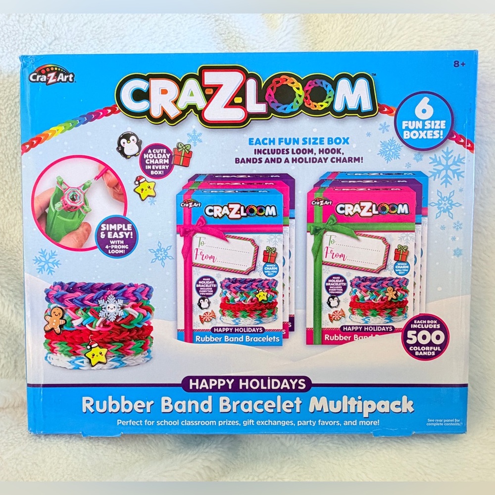 Cra-Z-Loom Rubber Band Bracelet Multipack - Multicolor